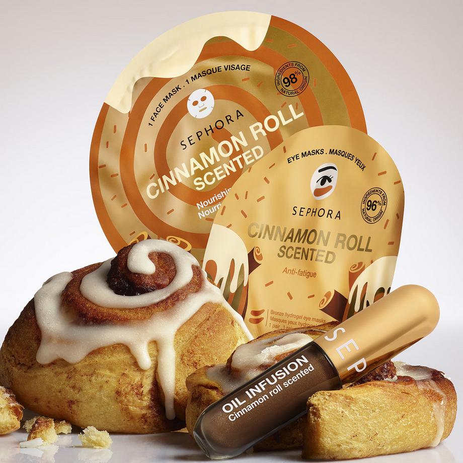SEPHORA  Anti-fatigue eye masks - Profumo Cinnamon Roll 