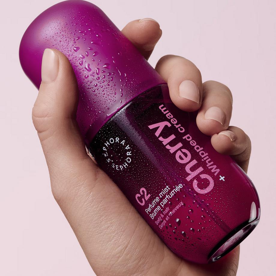 SEPHORA  MINI MIST ORNAMENT - Set mit Creme und Mist für Körper und Haare mit Kirschduft 