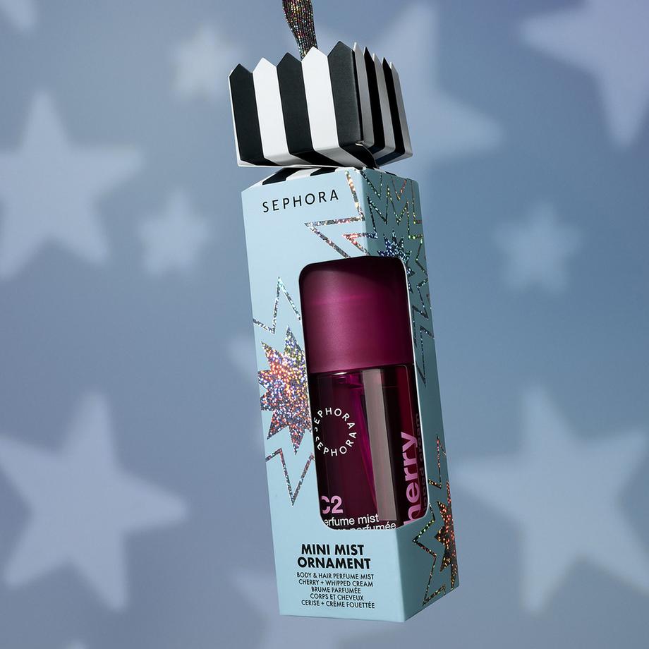 SEPHORA  MINI MIST ORNAMENT - Set mit Creme und Mist für Körper und Haare mit Kirschduft 