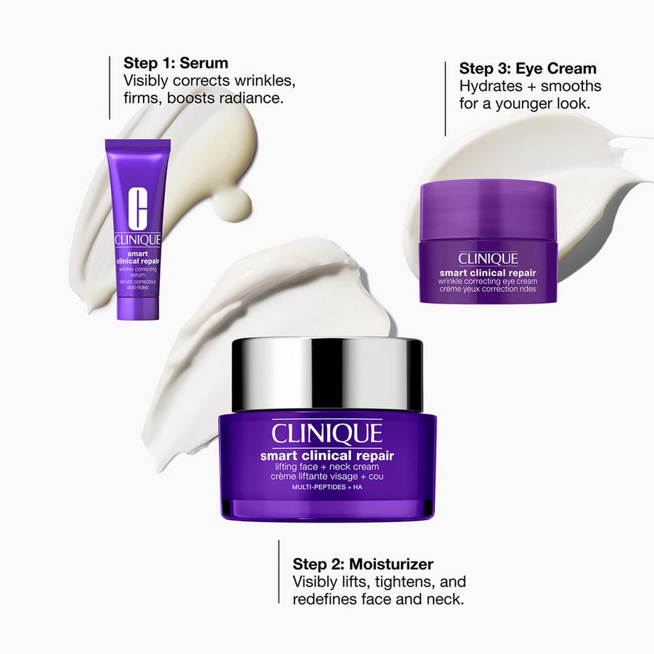 CLINIQUE  Face + Neck Lift Routine 