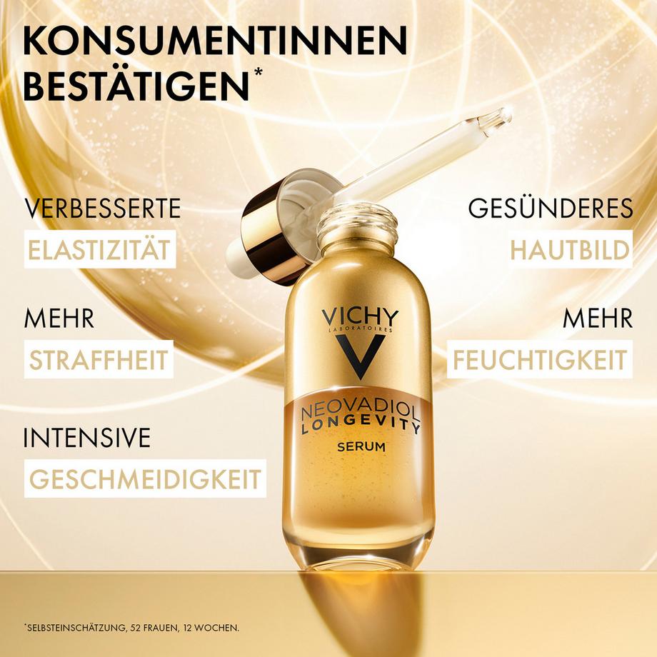 VICHY  Neovadiol Longevity Sérum Régénérant pour peaux matures avec technologie Longevisia 