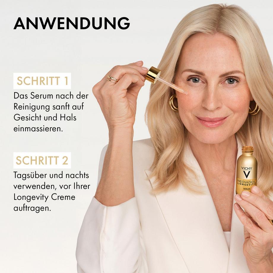 VICHY  Neovadiol Longevity Sérum Régénérant pour peaux matures avec technologie Longevisia 
