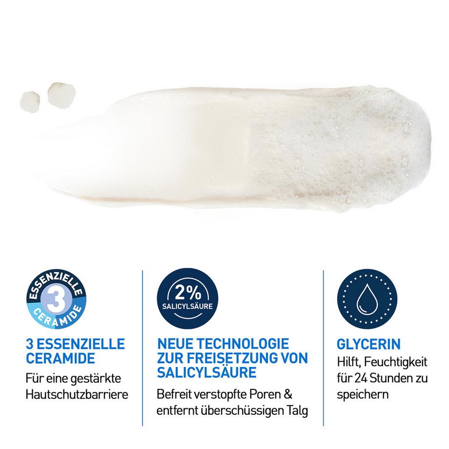 CeraVe  Detergente anti-imperfezioni dall’argilla alla schiuma 