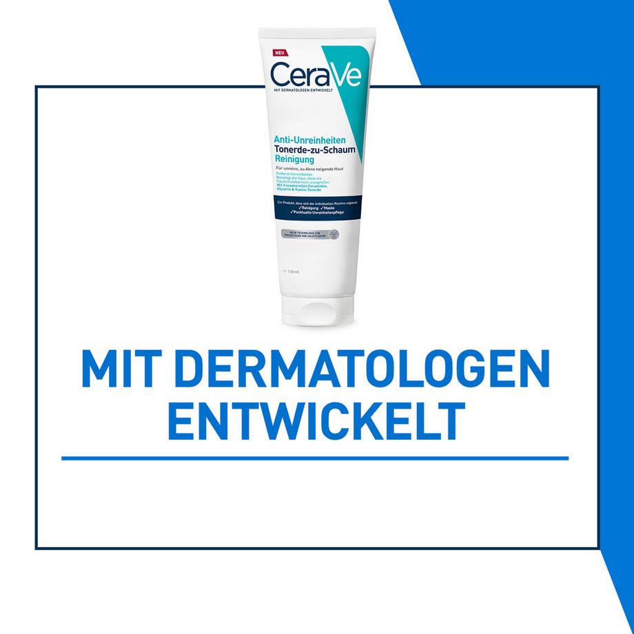 CeraVe  Detergente anti-imperfezioni dall’argilla alla schiuma 
