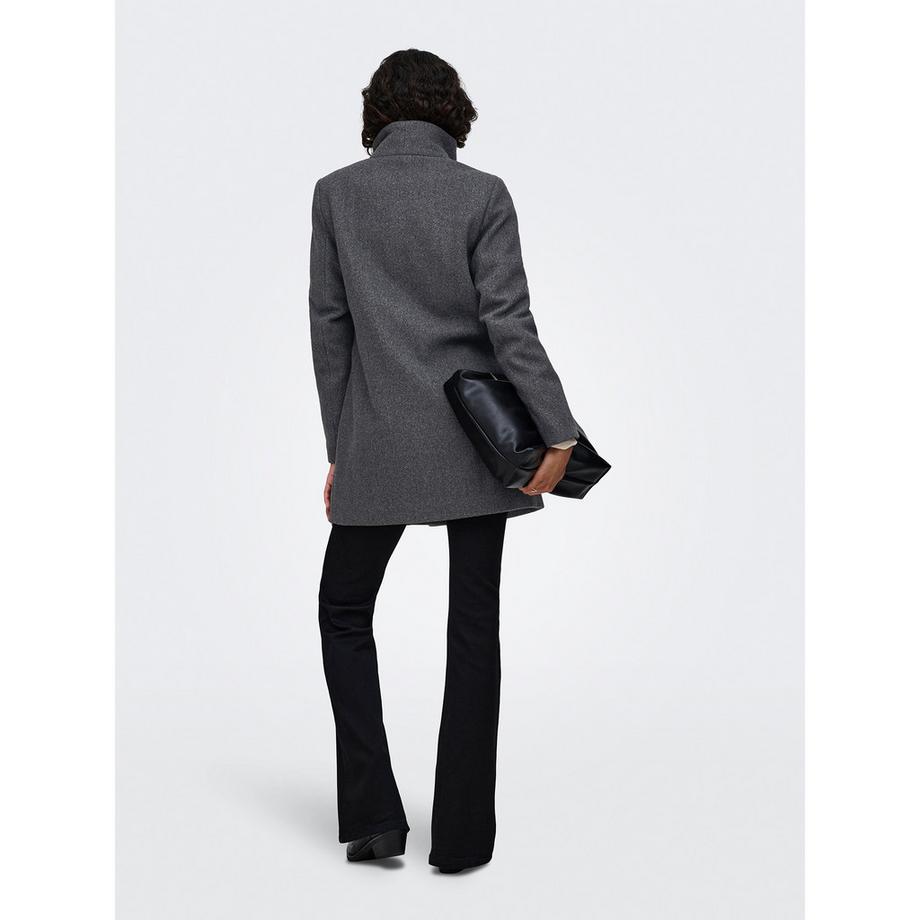 ONLY Cappotto doppiopetto con collo alto  