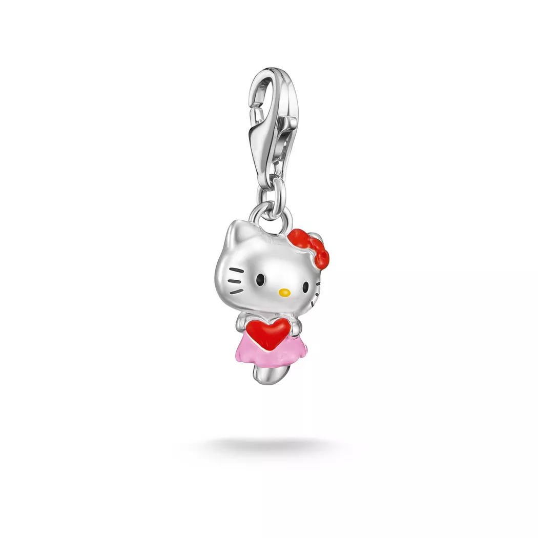 THOMAS SABO - Charm, Hello Kitty, One Size, Silber
