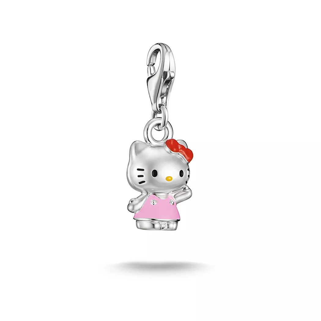 THOMAS SABO - Charm, Hello Kitty, One Size, Silber