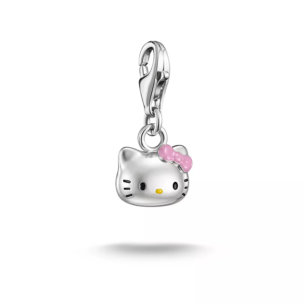THOMAS SABO - Charm, Hello Kitty, One Size, Silber