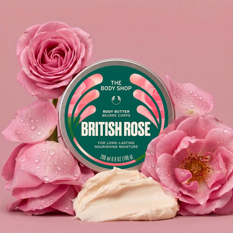 The Body Shop  Body Butter British Rose 