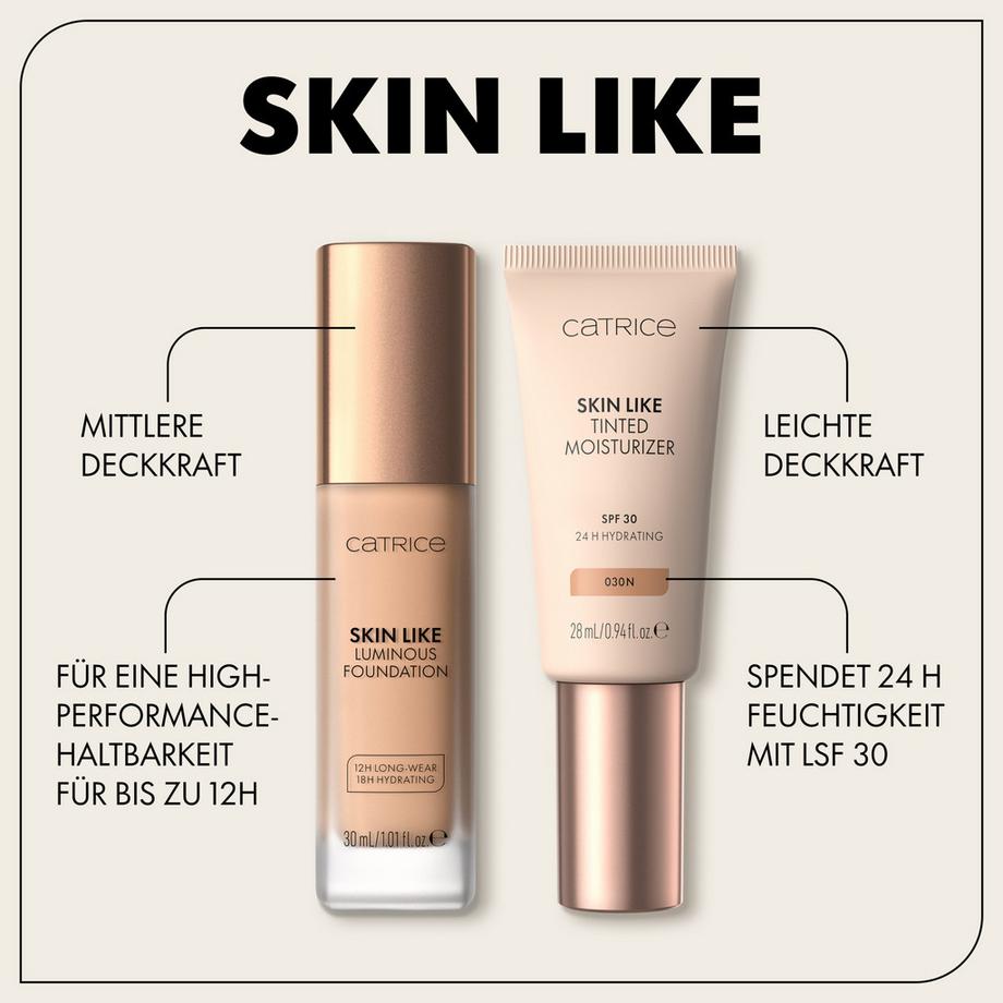 CATRICE  Skin Like Fondotinta Luminoso 