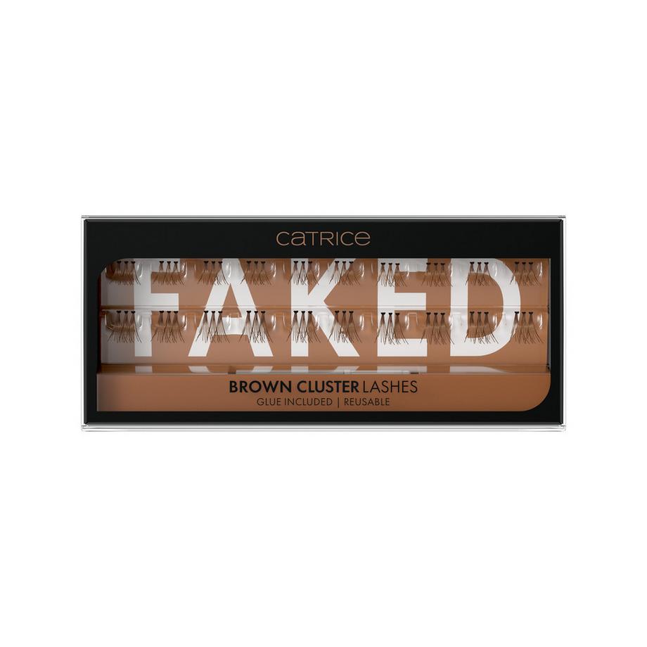 CATRICE  Faked Brown Cluster Lashes faux cils en grappes 