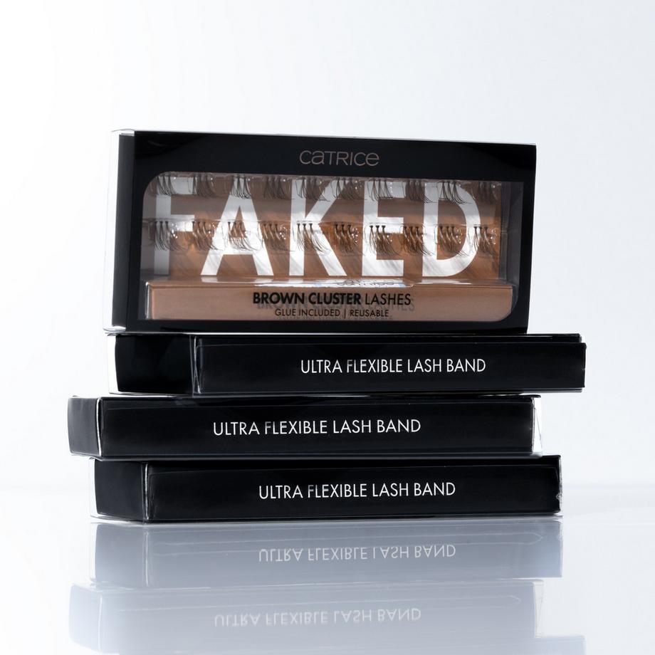 CATRICE  Faked Brown Cluster Lashes faux cils en grappes 