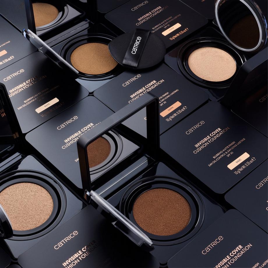 CATRICE  Invisible Cover Cushion Foundation 