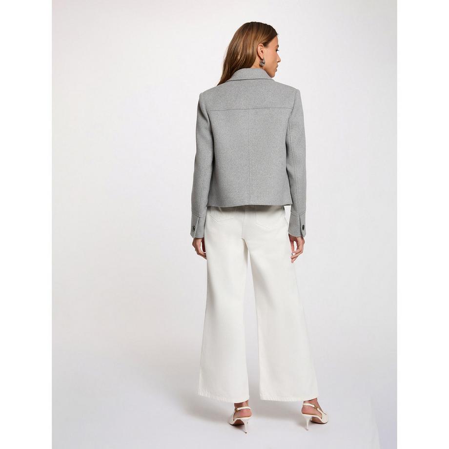 MORGAN Manteau court à double boutonnage  
