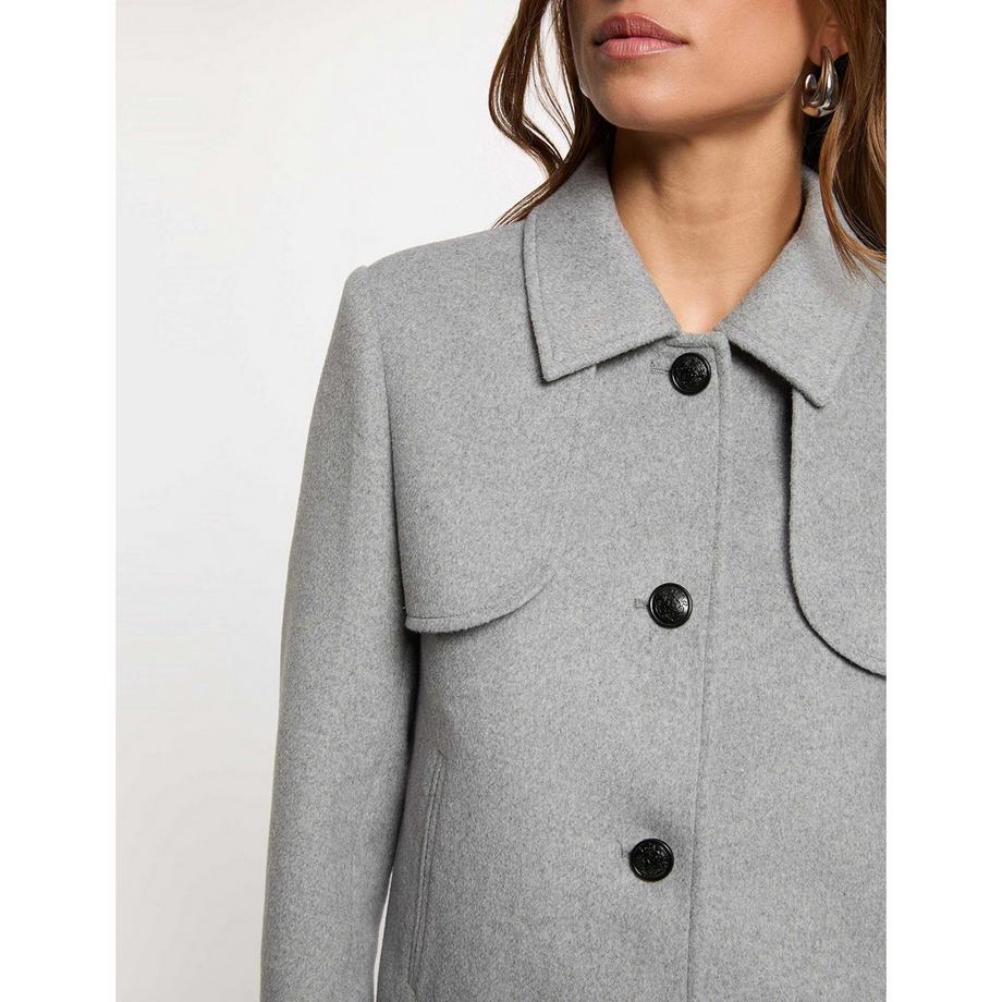 MORGAN Manteau court à double boutonnage  