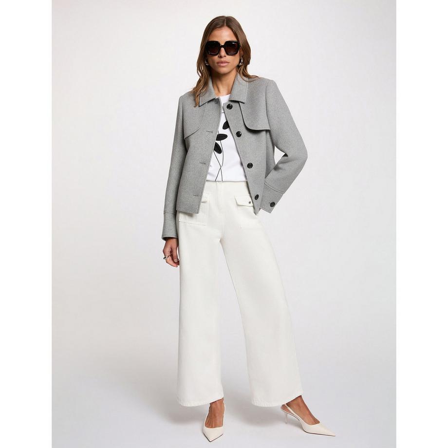 MORGAN Manteau court à double boutonnage  