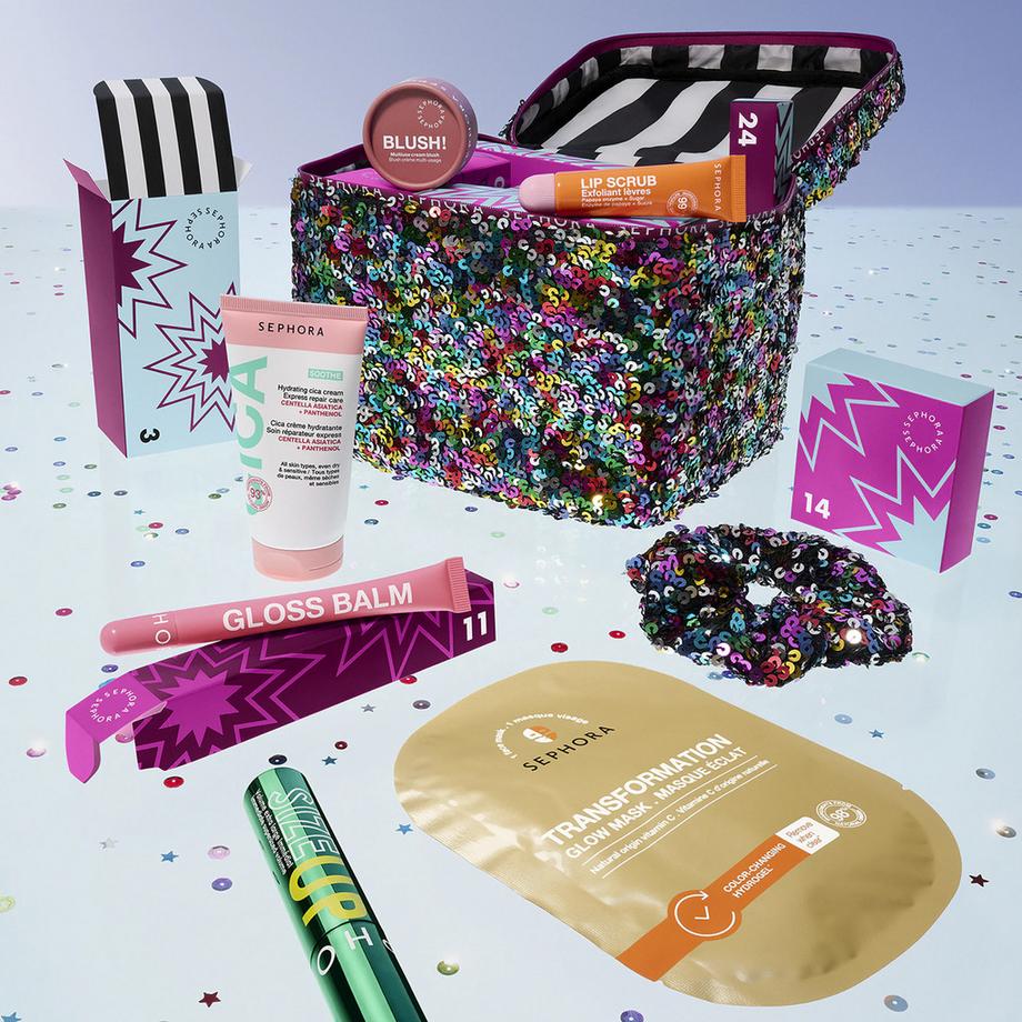 SEPHORA  CALENDRIER DE L'AVENT PREMIUM - 24 surprises dans un calendrier vanity 
