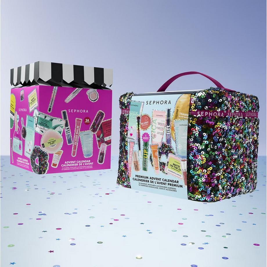 SEPHORA  CALENDRIER DE L'AVENT PREMIUM - 24 surprises dans un calendrier vanity 