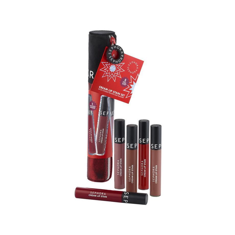 CREAM LIP STAIN KIT  - Coffret de rouges à lèvres liquides mats sans transfert