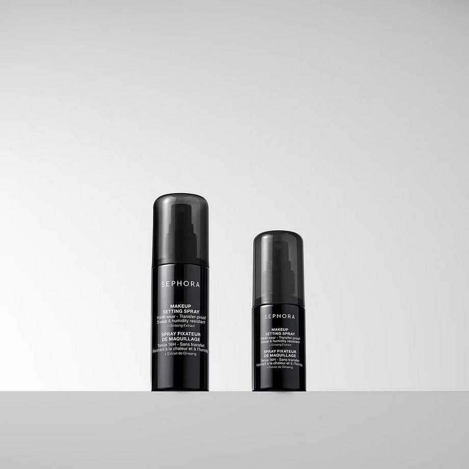 SEPHORA  MAKEUP SETTING DUO - Coffret de fixateur de maquillage format standard et voyage 