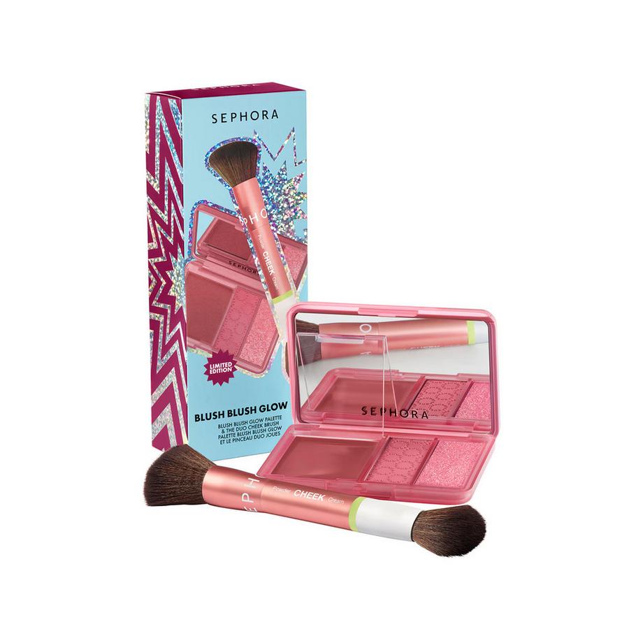 Blush Blush Glow Set - Rouge- & Highlighter-Palette