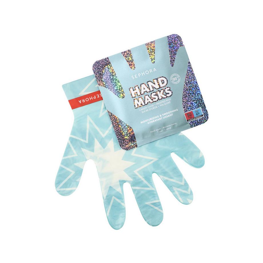Candy Cane + Frosted Pine Hand Mask - Handmaske