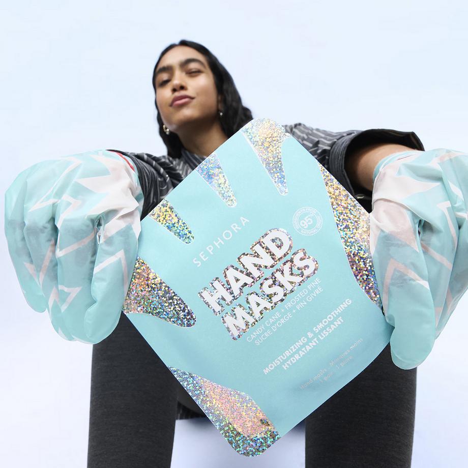 SEPHORA  Candy Cane + Frosted Pine Hand Mask - Handmaske 