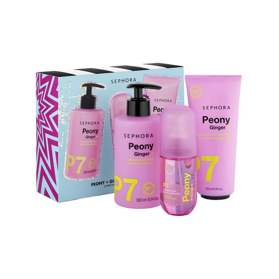 Peony + Ginger Bath & Body Set​ - Körperpflege-Set