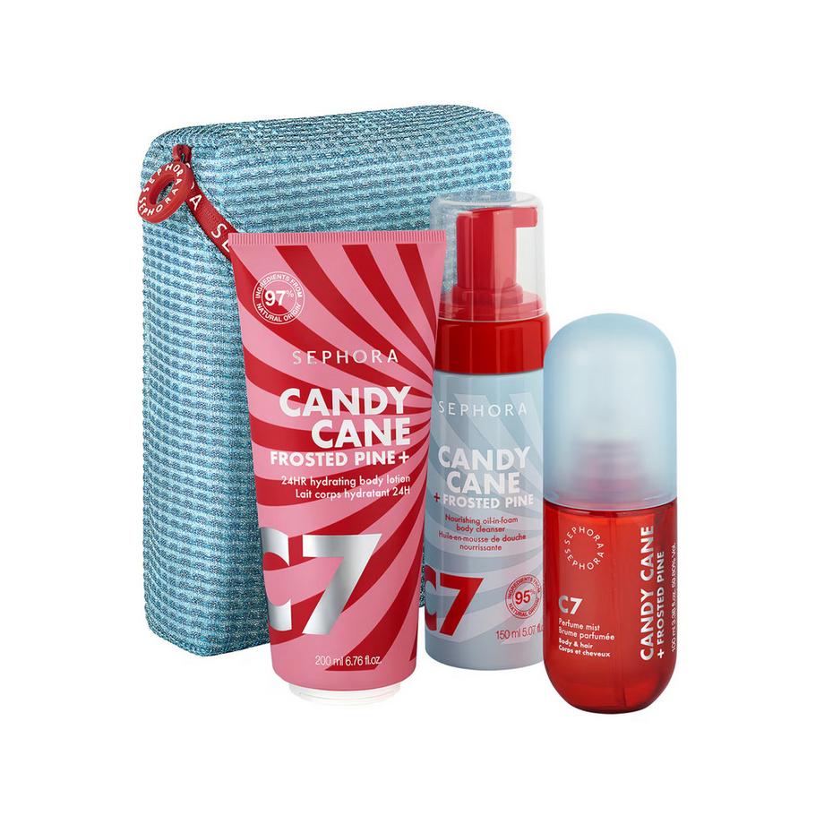 Candy Cane + Frosted Pine Bath Set - Körperpflege-Set
