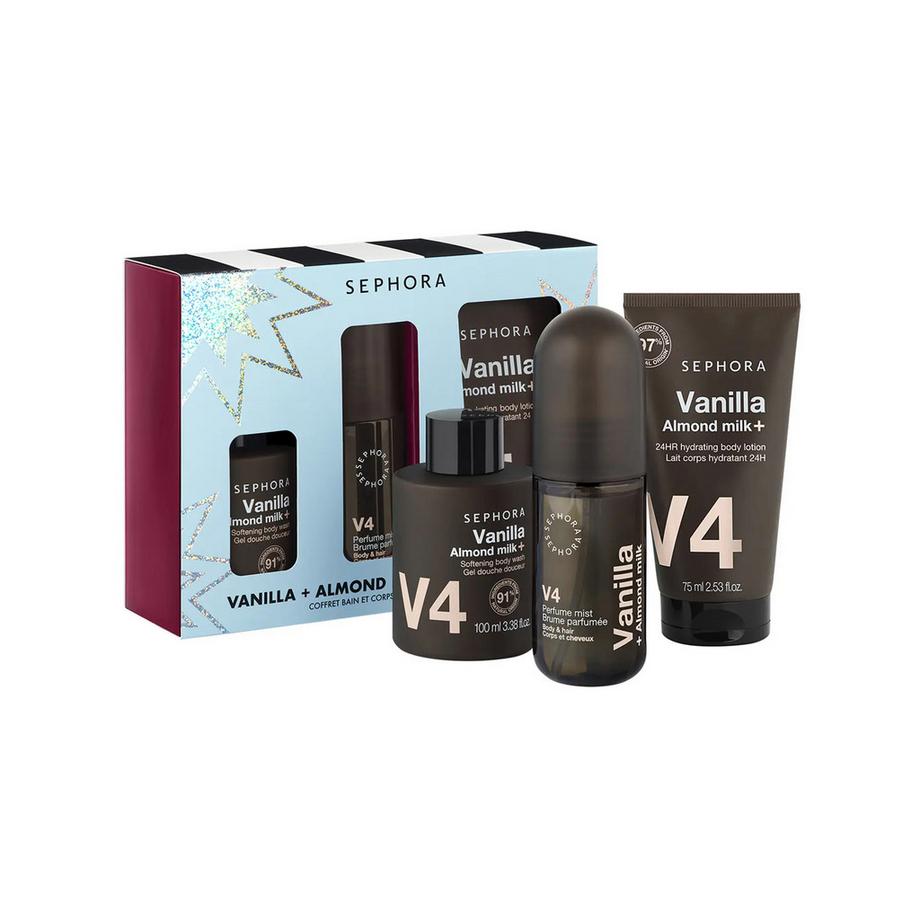 Vanilla + Almond Bath & Body Set - Körperpflege-Set