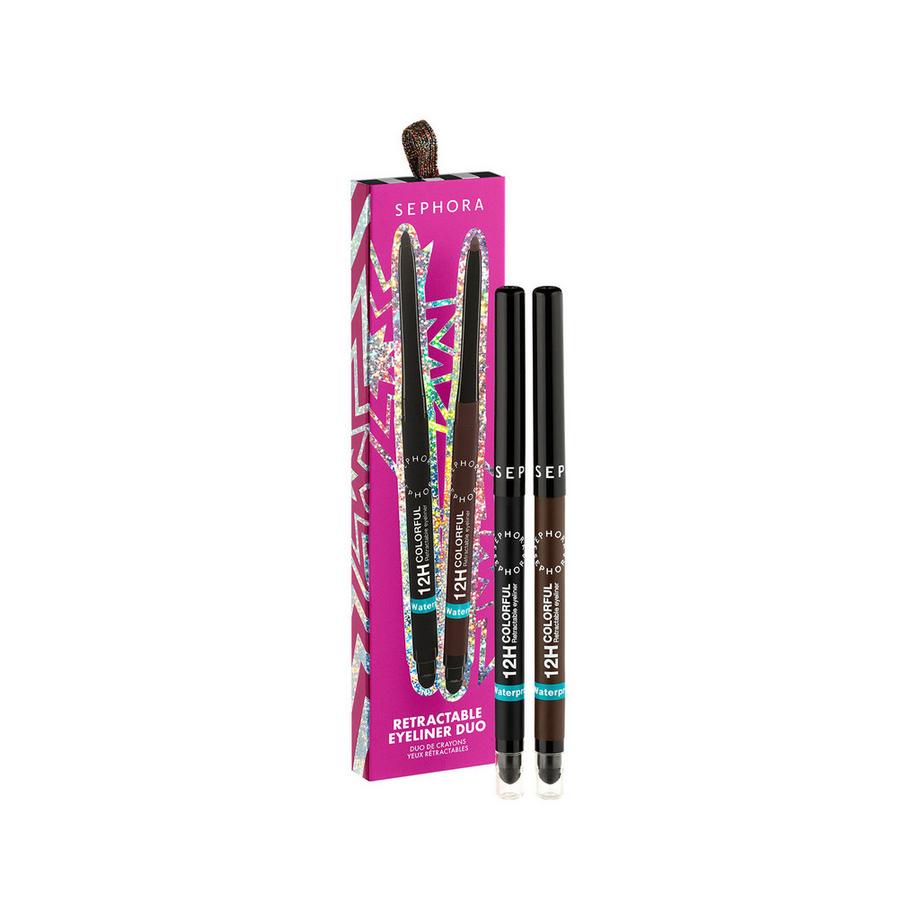 Retractable Eyeliner Duo - Eyeliner Set