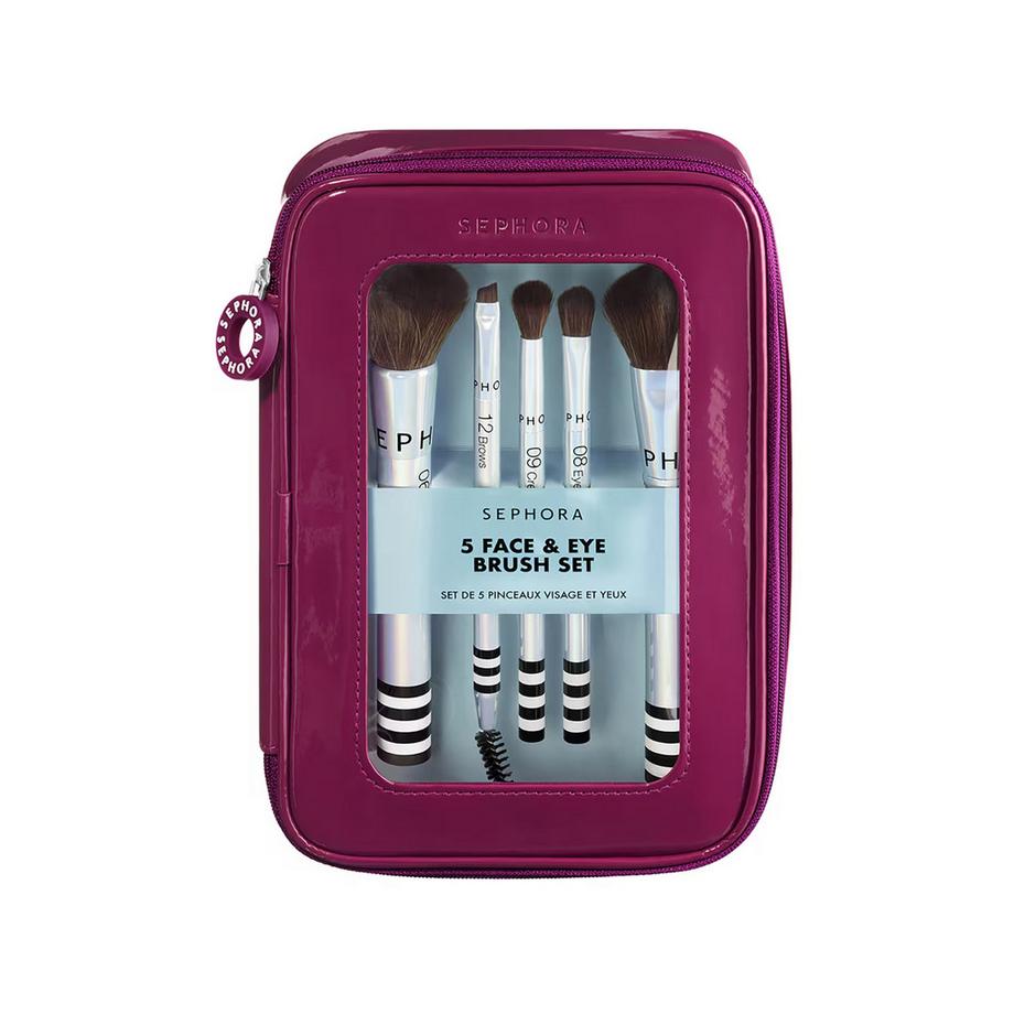 5-Piece Face & Eye Brush Set - Pinselset