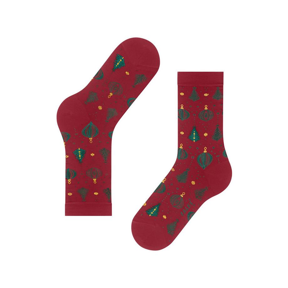 FALKE Holy Night Chaussettes à Motif Festif  