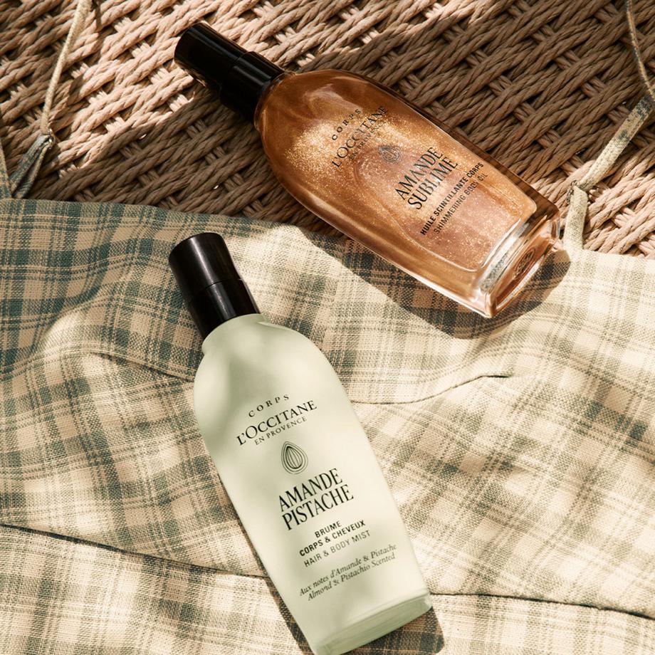 L’Occitane en Provence  Amande Pistache brume cheveux & corps parfume 