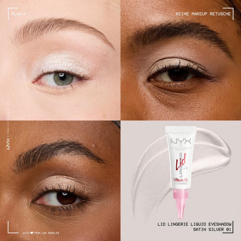 NYX-PROFESSIONAL-MAKEUP  Lid Lingerie Cream Eye Pigment Lidschatten 