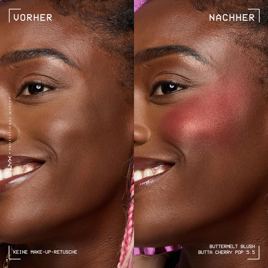 NYX-PROFESSIONAL-MAKEUP  BUTTERMELT BLUSH BUTTA CHERRY 