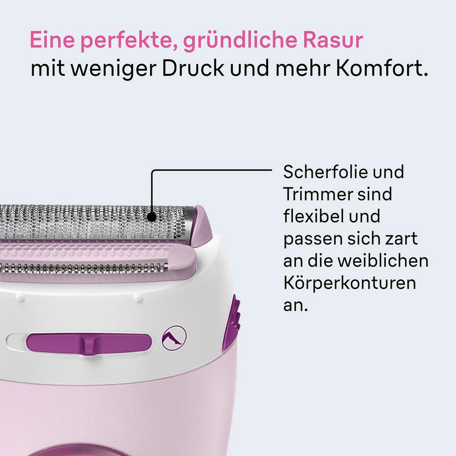 BRAUN Epilierer Silk-épilLady Shavers LS5100 