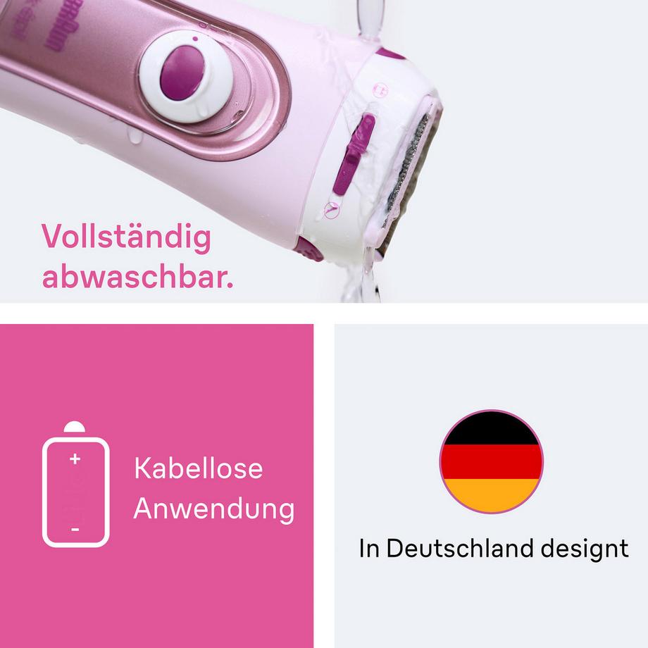 BRAUN Epilierer Silk-épilLady Shavers LS5100 
