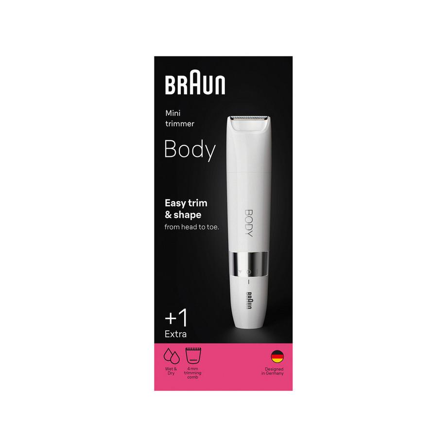 BRAUN Épilateur Body Mini Trimmer BS1000 