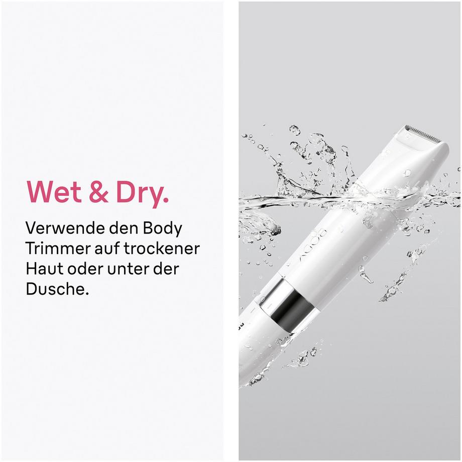 BRAUN Épilateur Body Mini Trimmer BS1000 