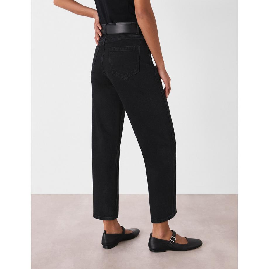 Whistles Stretch High Waist Wide Leg Jeans  