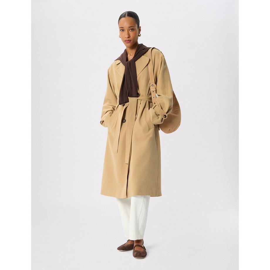 Whistles Riley Manteau trench avec ceinture et col à revers  