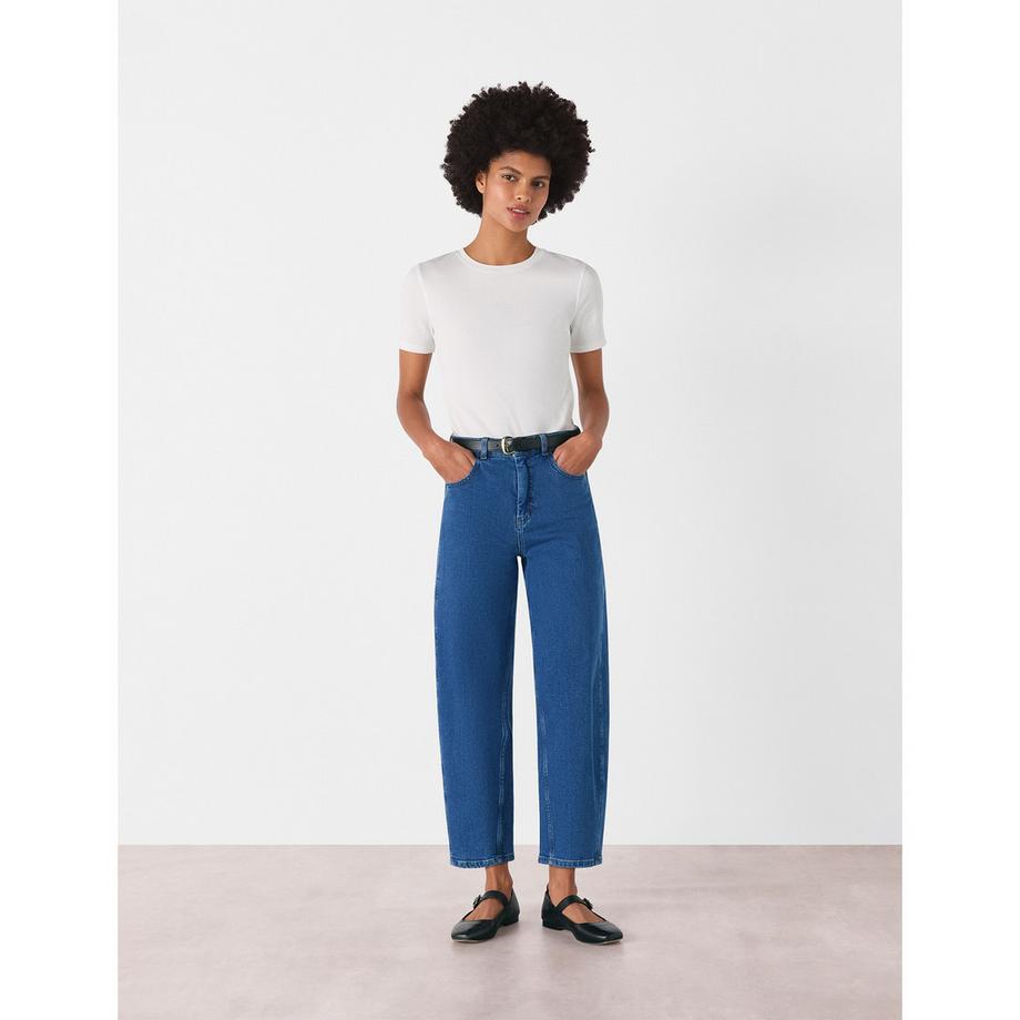 Whistles Stretch Jeans Taille Haute Jambes Larges  