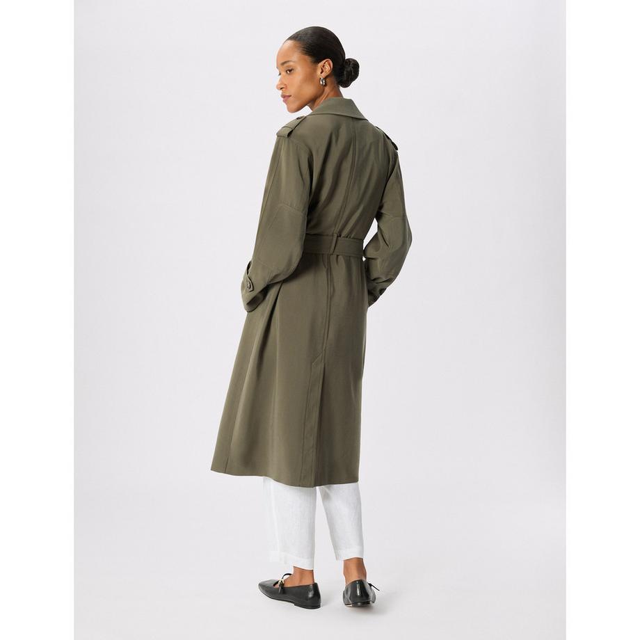 Whistles Riley Manteau trench double boutonnage avec ceinture  