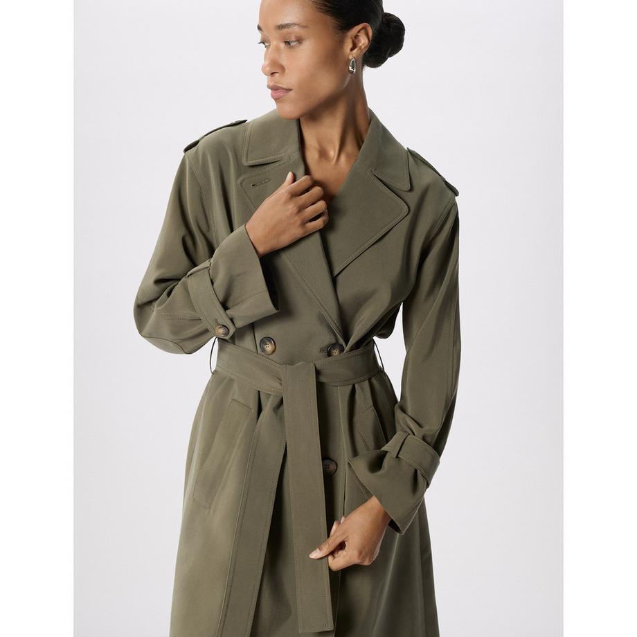 Whistles Riley Manteau trench double boutonnage avec ceinture  
