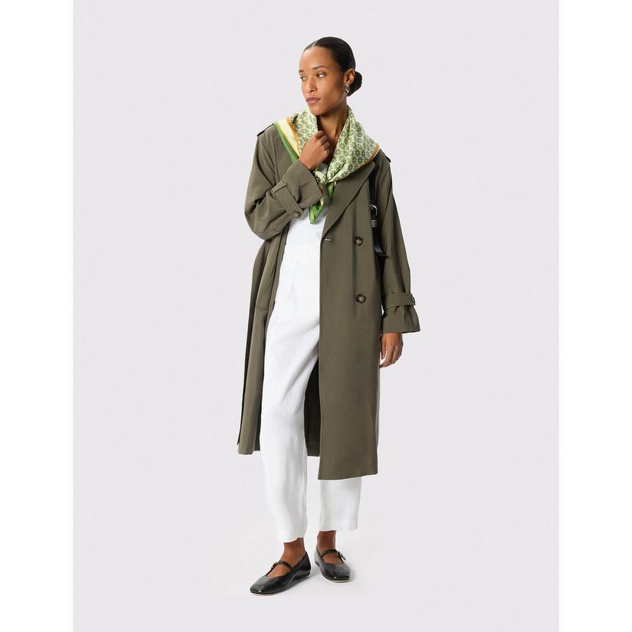 Whistles Riley Manteau trench double boutonnage avec ceinture  