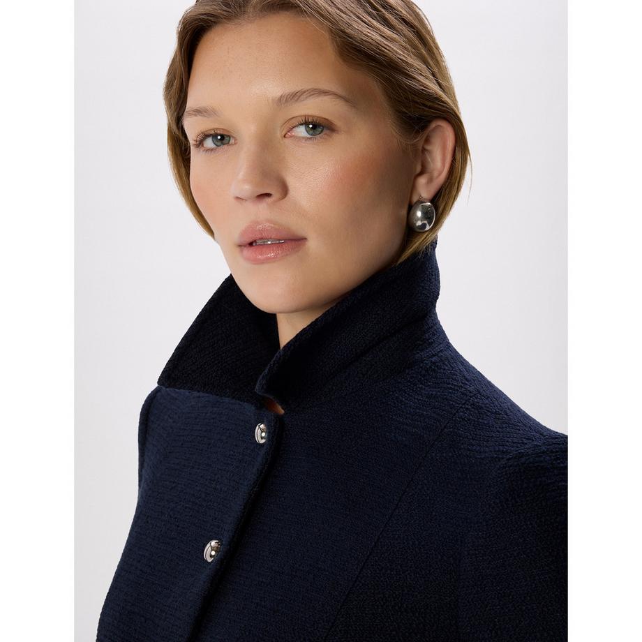 Whistles Boucle Giacca Corta con Collo a Punta  