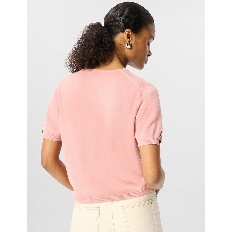 Whistles Short Cardigan à Col en V Manches Courtes  