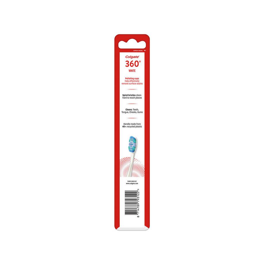 Colgate  Brosse à dents 360 White 