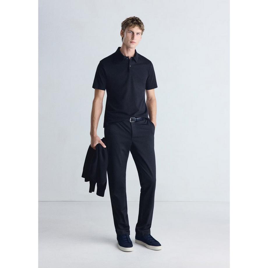 Mango Man Pantalon droit Polar  